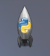 让Python不在mac的dock上显示火箭图标